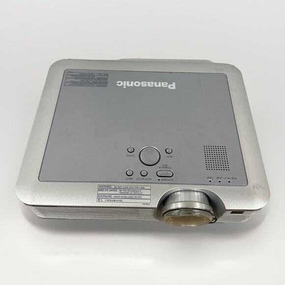 Panasonic LCD Projector Model PT-LC75U Lamp Run Time 1397 Hrs XGA Projector - Picture 4 of 5